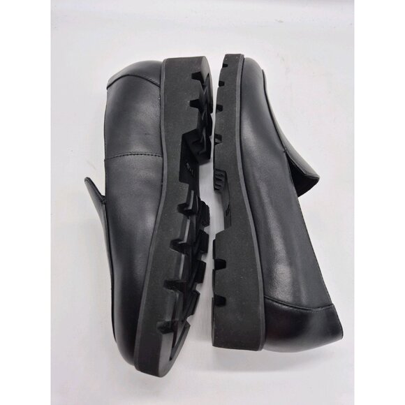 Vionic Shoes Womens Size 7 Kensley Slip On Loafer Black Leather Comfort (251) - Picture 7 of 11